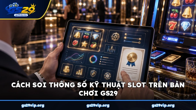 Cách soi thông số kỹ thuật slot trên bàn chơi GS29