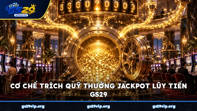 Cơ chế trích quỹ thưởng Jackpot lũy tiến GS29
