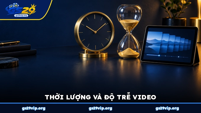 Phân biệt thời lượng trận, bộ đếm và độ trễ