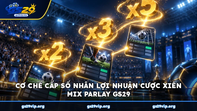 Cơ chế cấp số nhân lợi nhuận cược xiên Mix Parlay GS29