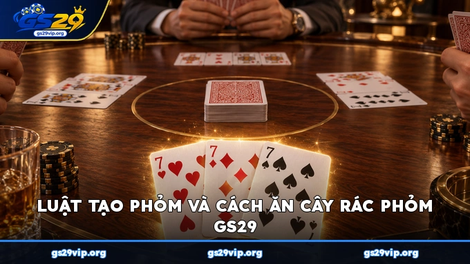 Luật tạo phỏm và cách ăn cây rác Phỏm GS29