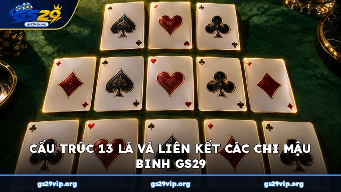 Cấu trúc 13 lá và liên kết các chi Mậu Binh GS29